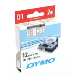 Ruban d'tiquettes auto-adhsives noir jaune dymo d1