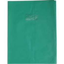 Protge cahier a4+ calligraphe vert 24 x 32 cm