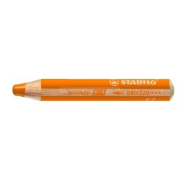 Crayon de couleur stabilo woody 3 in 1 orange