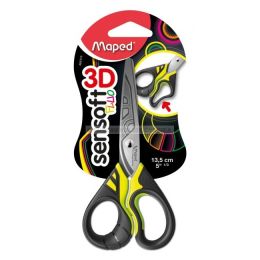 Ciseaux 13.5 cm maped sensoft 3d fluo