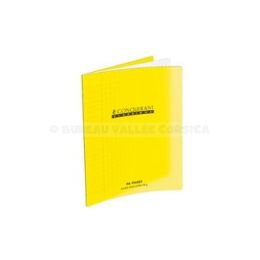 Cahier 24 x 32 conquerant classique 96 pages jaune