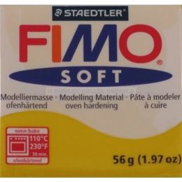 Pte  modeler staedtler  fimo soft jaune soleil