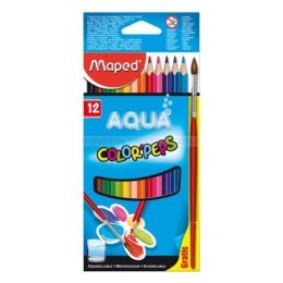 12 crayons de couleur aquarelle color'peps