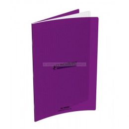 Cahier conquerant classique a5+ 96 pages grands carreaux violet