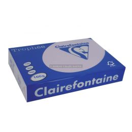 250 feuilles de papier lilas a4 160 g clairefontaine trophe