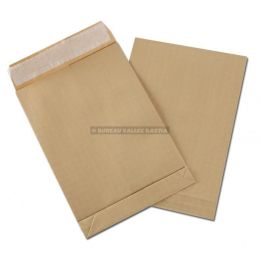 5 pochettes c4 229 x 324 mm kraft arm brun 130 g  soufflets autoadhsives