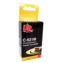 Cartouche d'encre uprint compatible canon cli-521 magenta