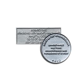 Plaque empreinte seule pour trodat 4912 4 lignes