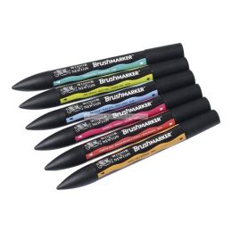 6 marqueurs promarker mi-ton double pointe