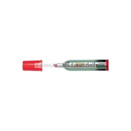 Marqueur permanent bic 1481 onyx markers pointe biseaute rouge