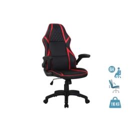 Fauteuil gamer racer speed noir et rouge