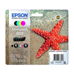 4 cartouches d'encre epson ep603 noir et couleur