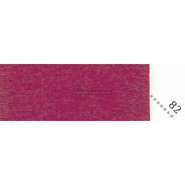 Papier crpon suprieur bordeaux 2,5 x 0,5 m