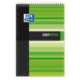 Bloc easynotes integrale 4 trous 210 x 315 mm 160 pages seyes avec pochette