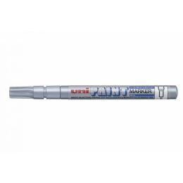 Marqueur peinture  l'huile permanent ogive argent0,8 / 1,2mm