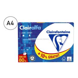 550 feuilles de papier blanc a4 80 g clairefontaine clairalfa