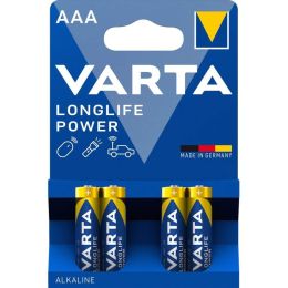 4 piles varta high energy aaa lr03