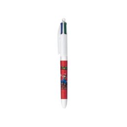 Stylo  bille 4 couleurs super mario