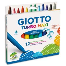 12 feutres turbo maxi