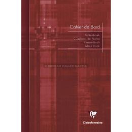 Cahier de bord clairefontaine piqu a4 72 pages 9 classes