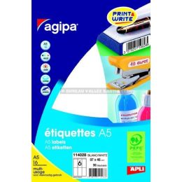 96 tiquettes 97 x 46 mm