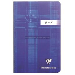 Carnet rpertoire 11 x 17 cm 192 pages petits carreaux 90 g clairefontaine brochure dos toil