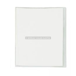 Protge cahier elba 17 x 22 cm pvc 20/100 incolore