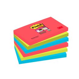 6 blocs notes super sticky playful 76 x 127 mm