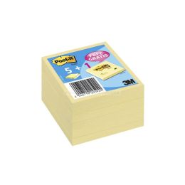 6 blocs post-it 100 feuilles 76x76 mm jaune