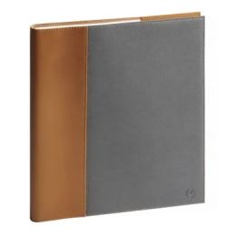 Agenda denim semainier reliure  anneaux mtalliques 16 x 24 cm