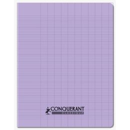 Cahier polypro 17 x 22 cm 96 pages grands carreaux