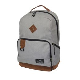 Sac  dos walker pure eco - 2 compartiments gris cloud