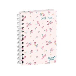 Agenda  spirale daisy 1 jour par page 12 x 17 cm potique