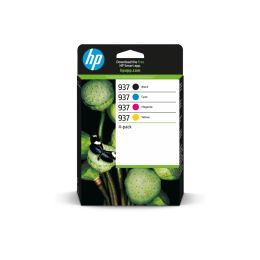 4 cartouches d'encre hp 937 noir et couleurs