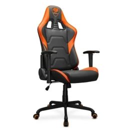 Fauteuil gamer armor elite accoudoirs rglables noir et orange