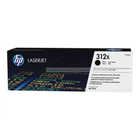 Toner laser hp 312x  rendement lev noir cf380x