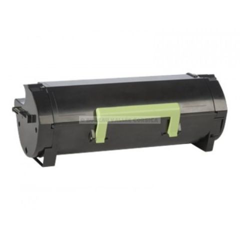 Toner laser lexmark 502x  rendement extrmement lev noir