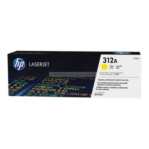 Toner laser hp 312a jaune cf382a