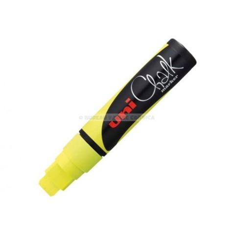 Marqueur craie jaune 15 mm uni chalk pwe-17k