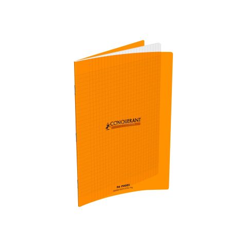 Cahier classique  a4+ 96 pages conquerant orange