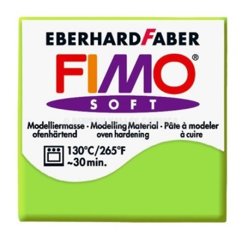 Pte  modeler staedtler  fimo soft vert pomme