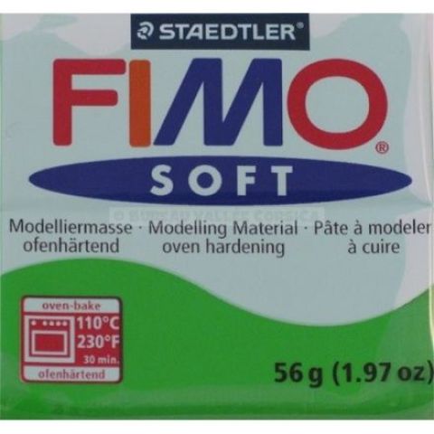 Pte  modeler staedtler  fimo soft vert tropique