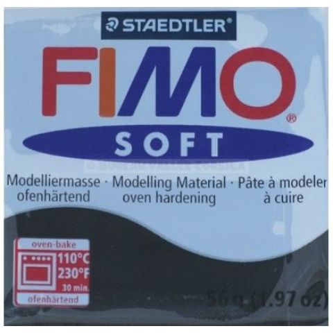 Pte  modeler staedtler  fimo soft noir