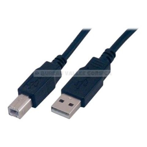 Cble usb type a type b 5 m