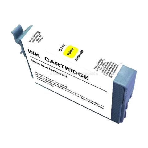 Cartouche d'encre uprint e-71y xl jaune compatible epson t0894 t0714 lopard