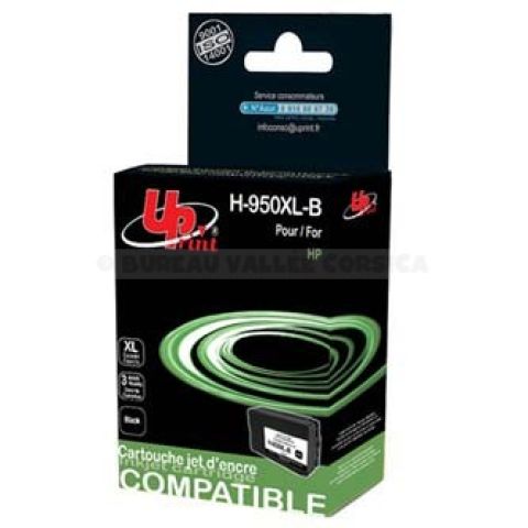 Cartouche d'encre uprint h-950xlb noir compatible hp 950xl