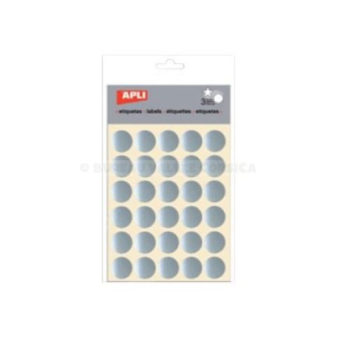 90 adhsifs dcoratifs gris rond 20 mm apli