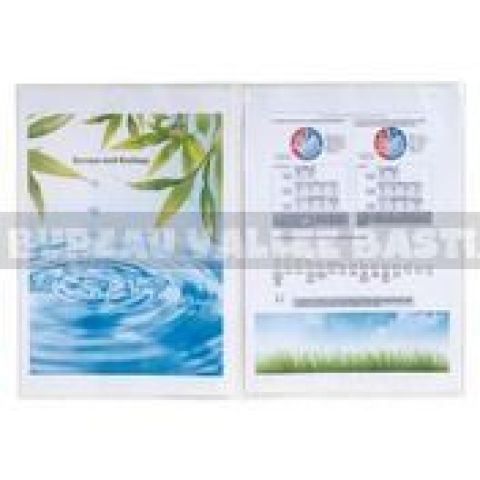 Etui de protection a6 exacompta transparent grain lisse 150 microns