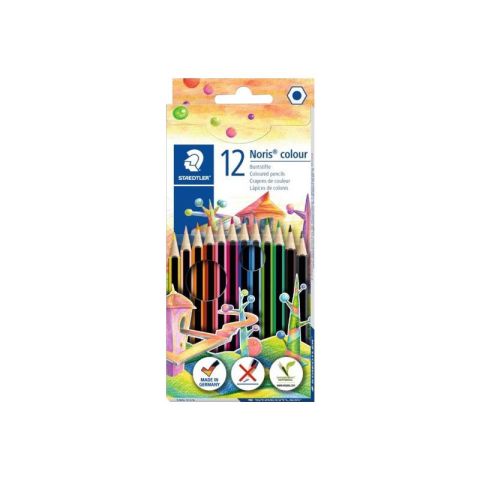 12 crayons de couleur noris colour staedtler  