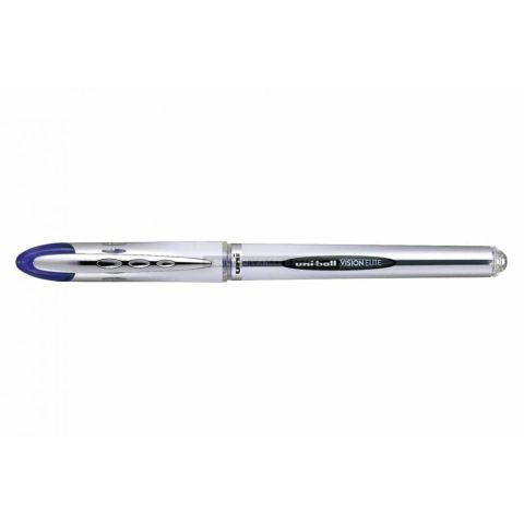 Stylo roller encre liquide uni ball vision elite bleu 0,8 mm